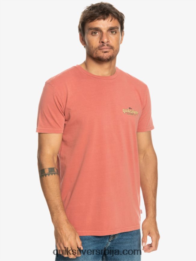 мушкарци Quiksilver мајица са речима марсала Z824VN935