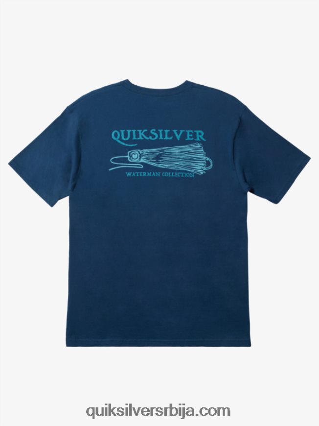 мушкарци Quiksilver ватерман добити јигги мајицу заставник плави Z824VN947