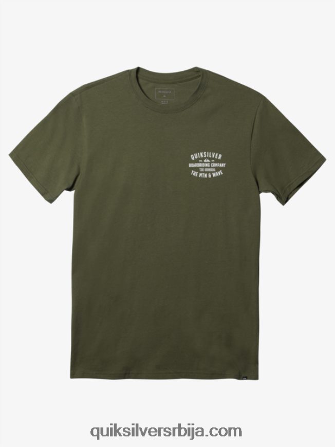 мушкарци Quiksilver кс сурф лоцкуп мајица детелина са четири листа Z824VN959