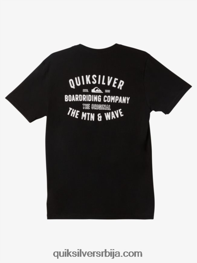 мушкарци Quiksilver кс сурф лоцкуп мајица црн Z824VN960