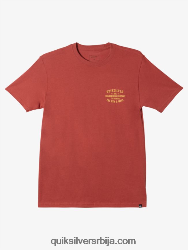 мушкарци Quiksilver кс сурф лоцкуп мајица марсала Z824VN961