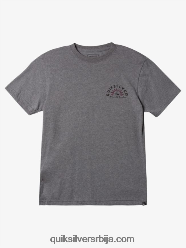 мушкарци Quiksilver ватер талес мод мајица средње сиви вресак Z824VN969