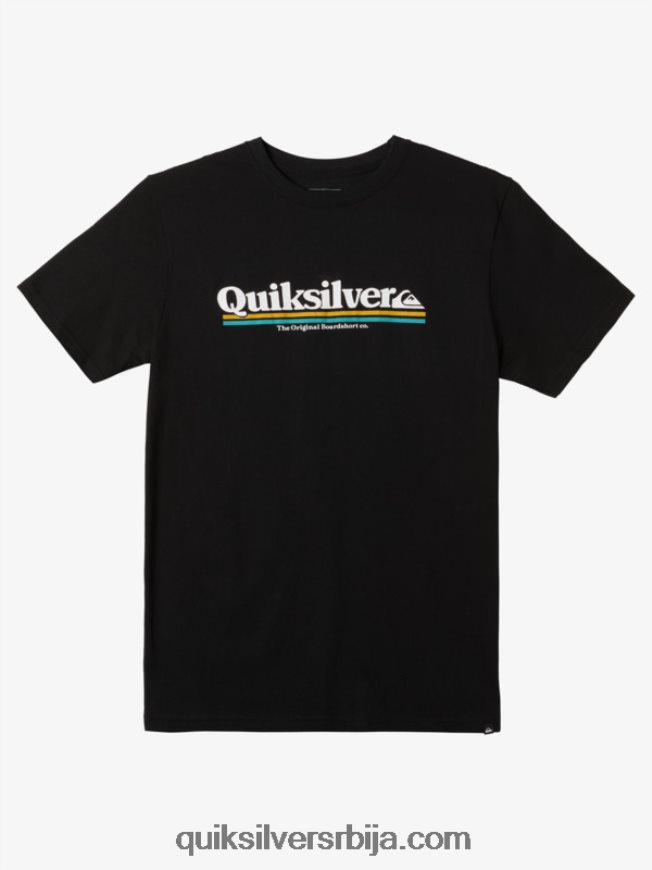 мушкарци Quiksilver мајица између редова црн Z824VN976