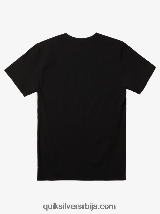 мушкарци Quiksilver мајица између редова црн Z824VN976