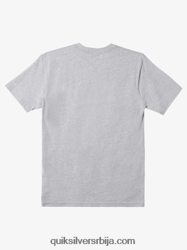 мушкарци Quiksilver мајица између редова атлетски хеатхер Z824VN977