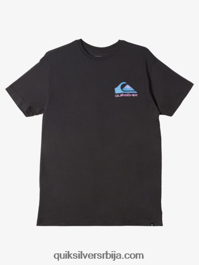 мушкарци Quiksilver омни лого мајица црн Z824VN984