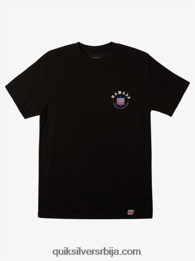 мушкарци Quiksilver Хаваии краљевска мајица црн Z824VN998