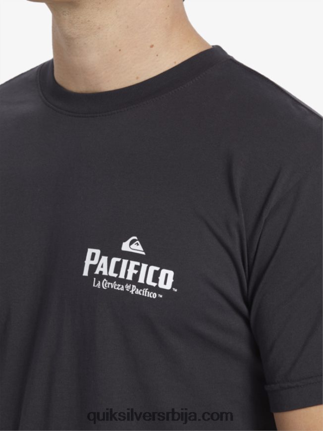 мушкарци Quiksilver x Pacifico мајица са сликовитим вибрацијама тармац Z824VN10