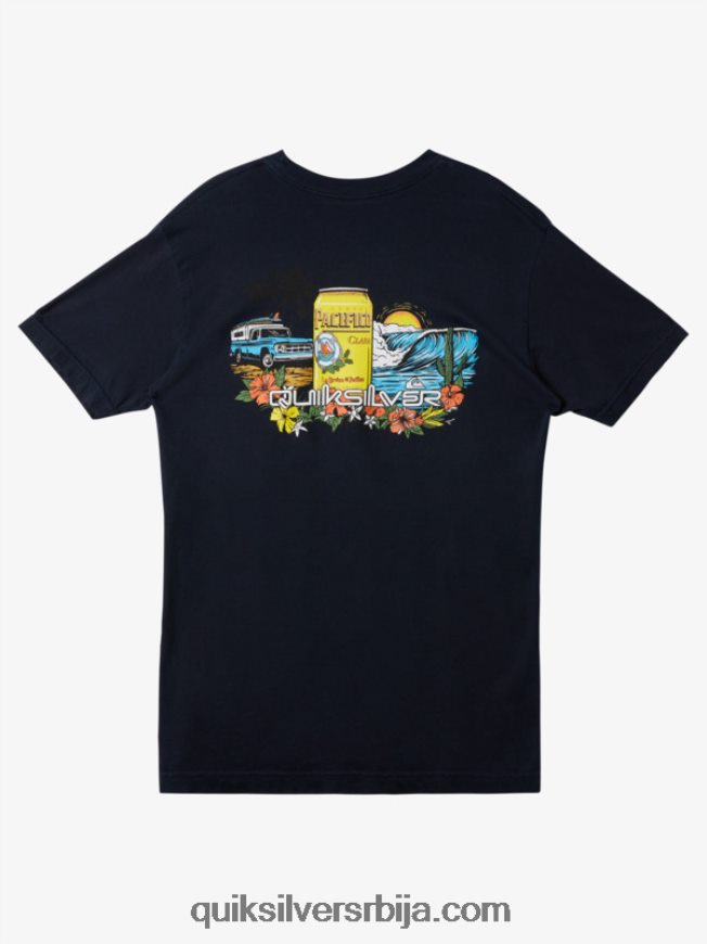 мушкарци Quiksilver x Pacifico лоцкуп мајица морнарски сако Z824VN1