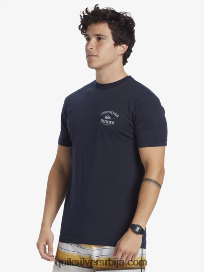 мушкарци Quiksilver x Pacifico лоцкуп мајица морнарски сако Z824VN1