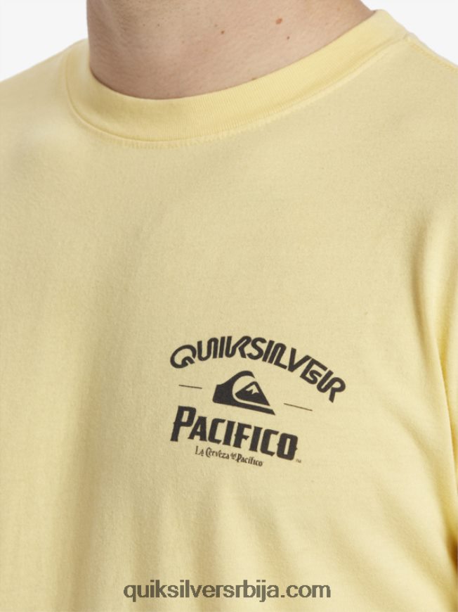мушкарци Quiksilver x Pacifico лоцкуп мајица злато Z824VN2