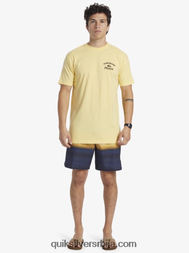 мушкарци Quiksilver x Pacifico лоцкуп мајица злато Z824VN2