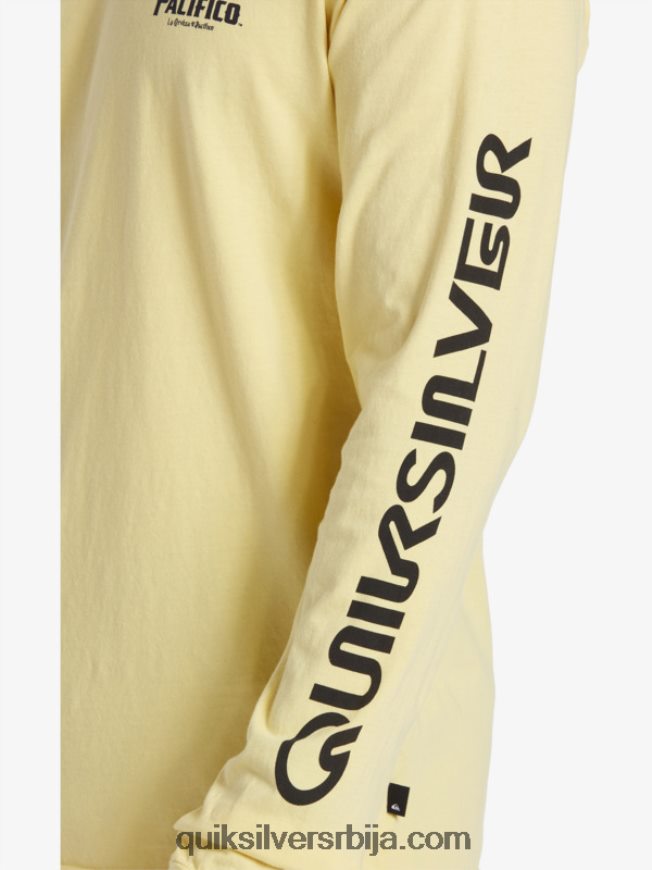 мушкарци Quiksilver x Pacifico стрејт мајица дугих рукава злато Z824VN5