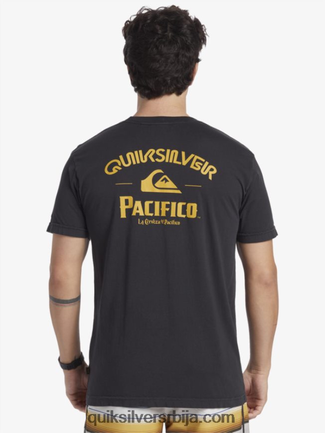мушкарци Quiksilver x Pacifico мајица правог стрелца тармац Z824VN8