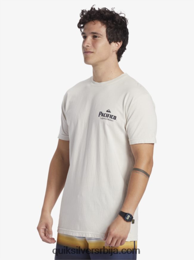 мушкарци Quiksilver x Pacifico мајица са сликовитим вибрацијама камен Z824VN9