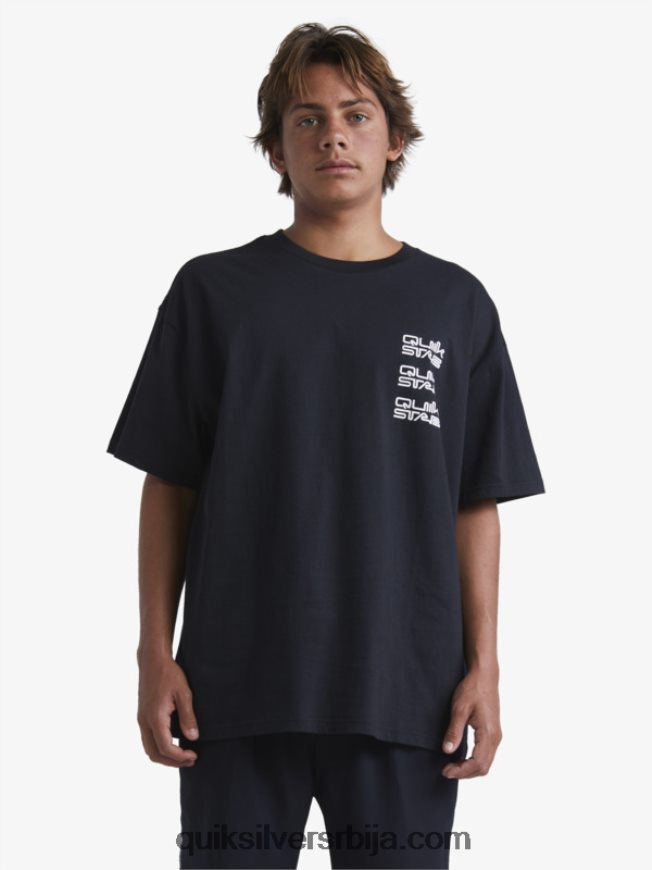 мушкарци Quiksilver x Stab мајица црн Z824VN1667