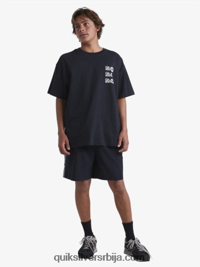 мушкарци Quiksilver x Stab мајица црн Z824VN1667