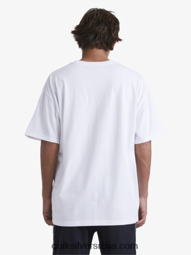 мушкарци Quiksilver x Stab мајица бео Z824VN1668