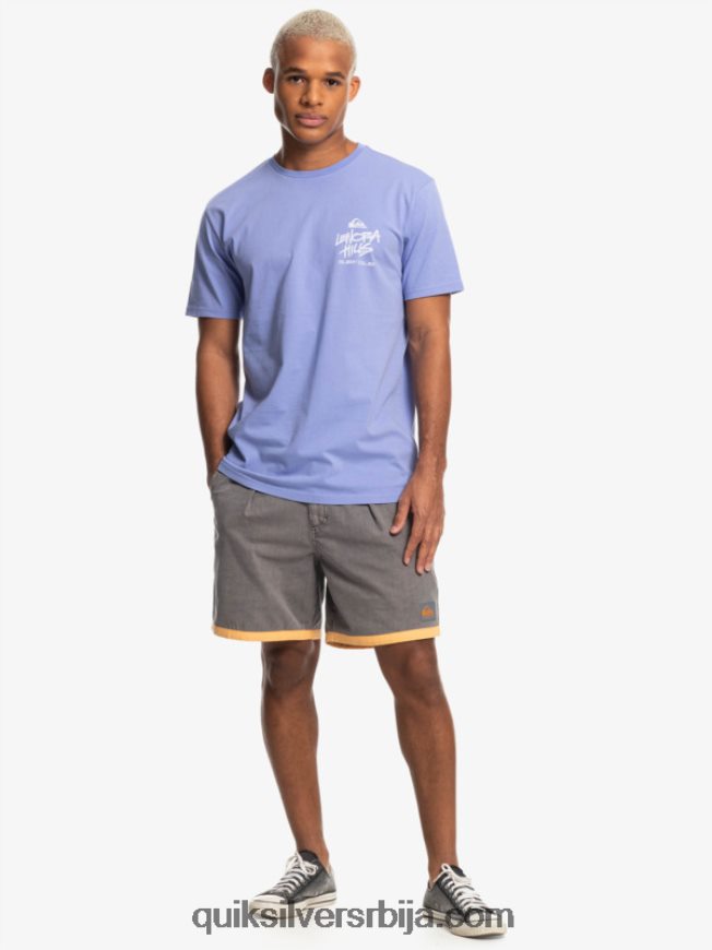 мушкарци Quiksilver x Stranger ствари ленора мајица јацаранда Z824VN1838