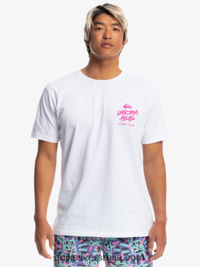 мушкарци Quiksilver x Stranger ствари ленора мајица бео Z824VN1839