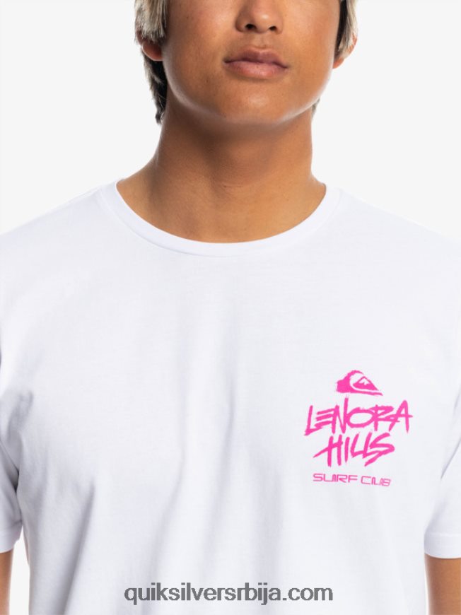 мушкарци Quiksilver x Stranger ствари ленора мајица бео Z824VN1839
