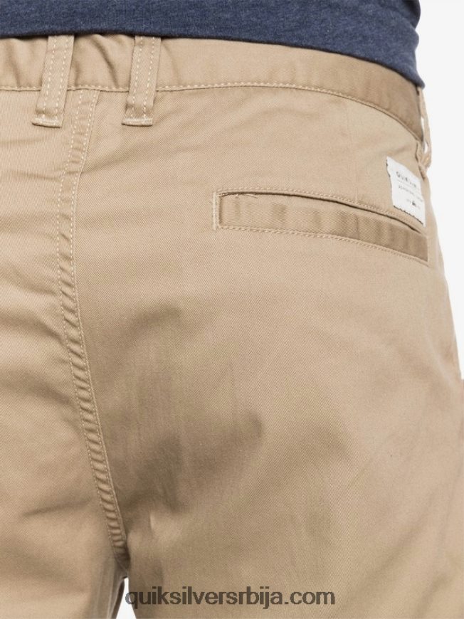 мушкарци Quiksilver свакодневне унион цхино панталоне са џеповима елмвоод Z824VN1159