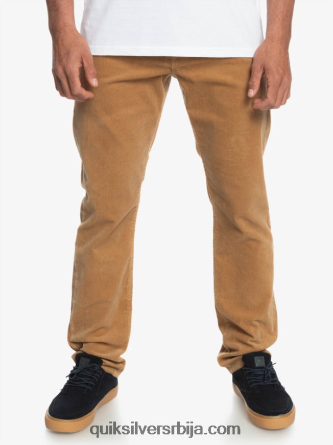 мушкарци Quiksilver сомотне панталоне од кракера плаге Z824VN1550