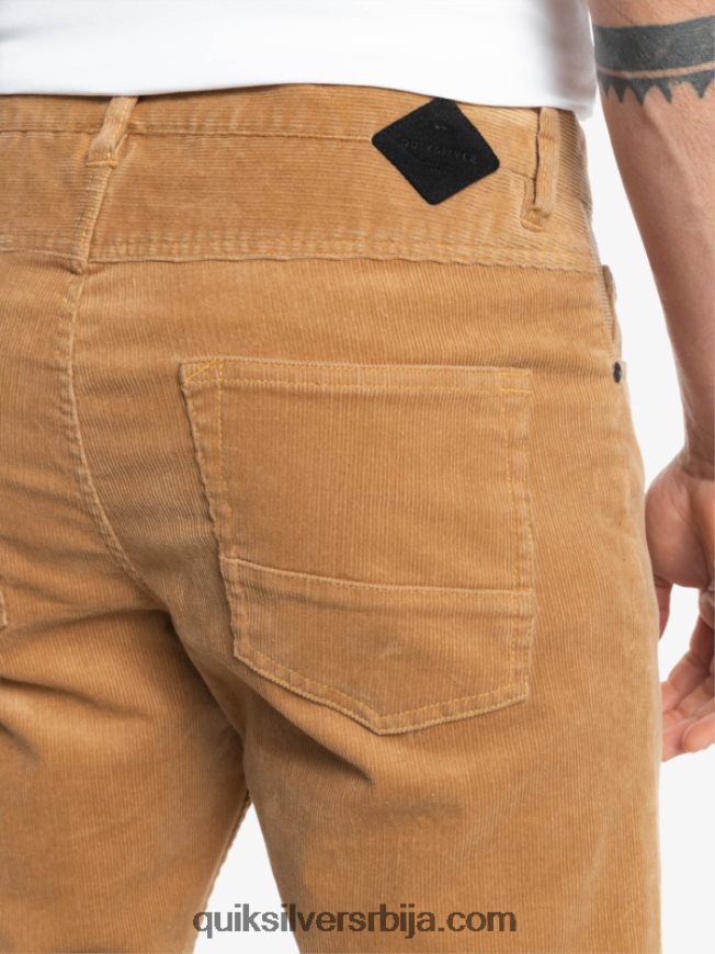 мушкарци Quiksilver сомотне панталоне од кракера плаге Z824VN1550