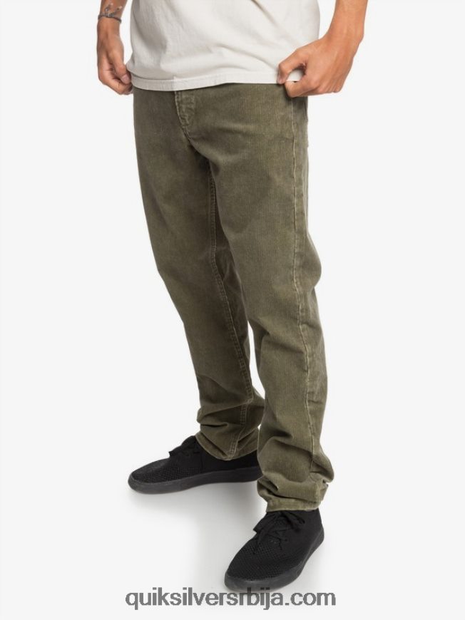 мушкарци Quiksilver Крацкер сумотне панталоне равног кроја каламата Z824VN1606