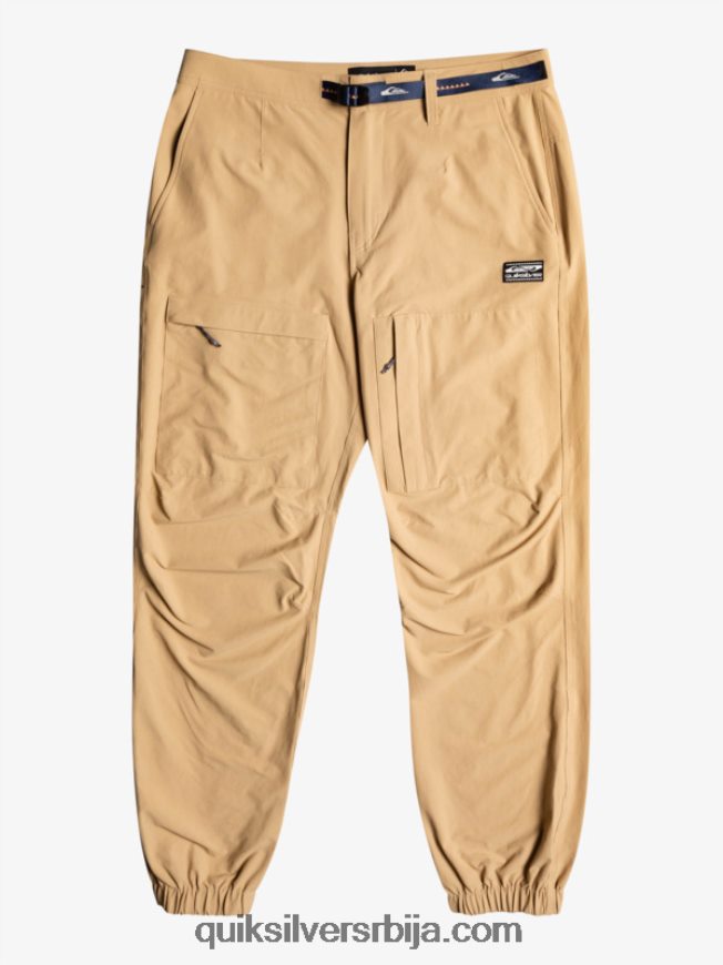 мушкарци Quiksilver карго панталоне на морском дну танин Z824VN1846