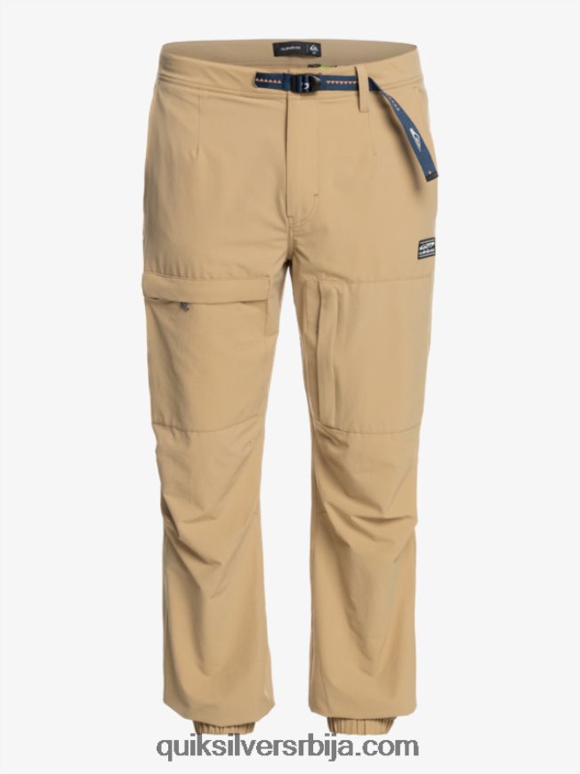 мушкарци Quiksilver карго панталоне на морском дну танин Z824VN1846