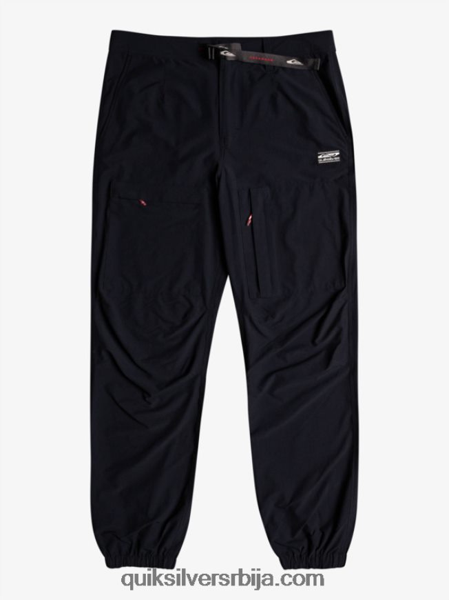 мушкарци Quiksilver карго панталоне на морском дну црн Z824VN1847