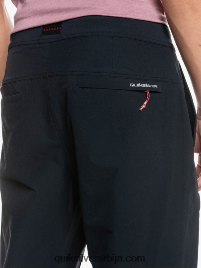 мушкарци Quiksilver карго панталоне на морском дну црн Z824VN1847