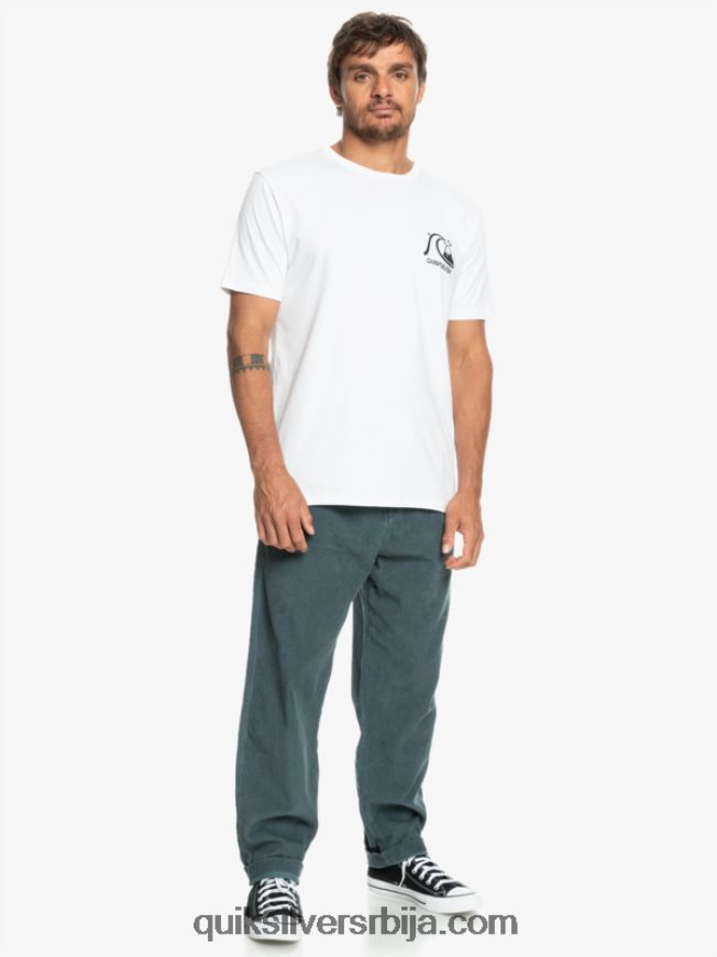 мушкарци Quiksilver цорд беацх цруисер сомотне панталоне тамни шкриљевац Z824VN921