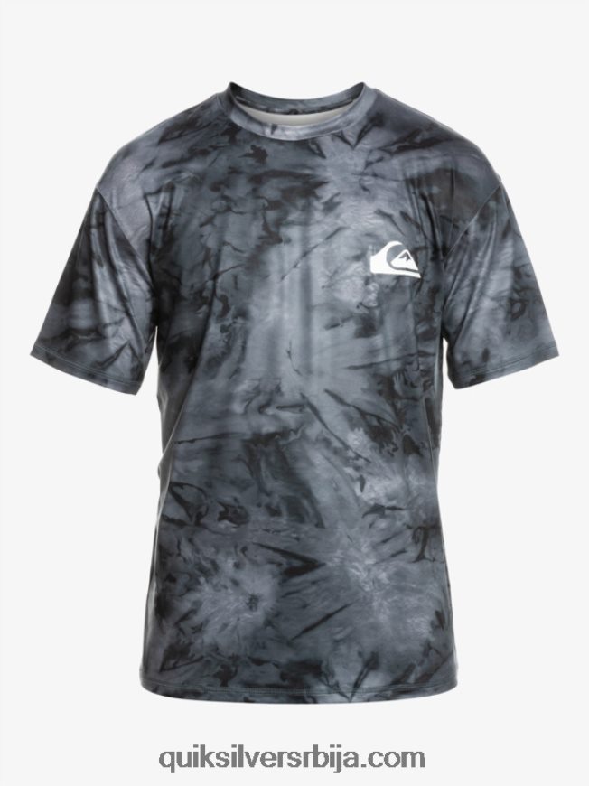 мушкарци Quiksilver Дигитал сессион упф 50 мајица кратких рукава за сурфовање црн Z824VN1086