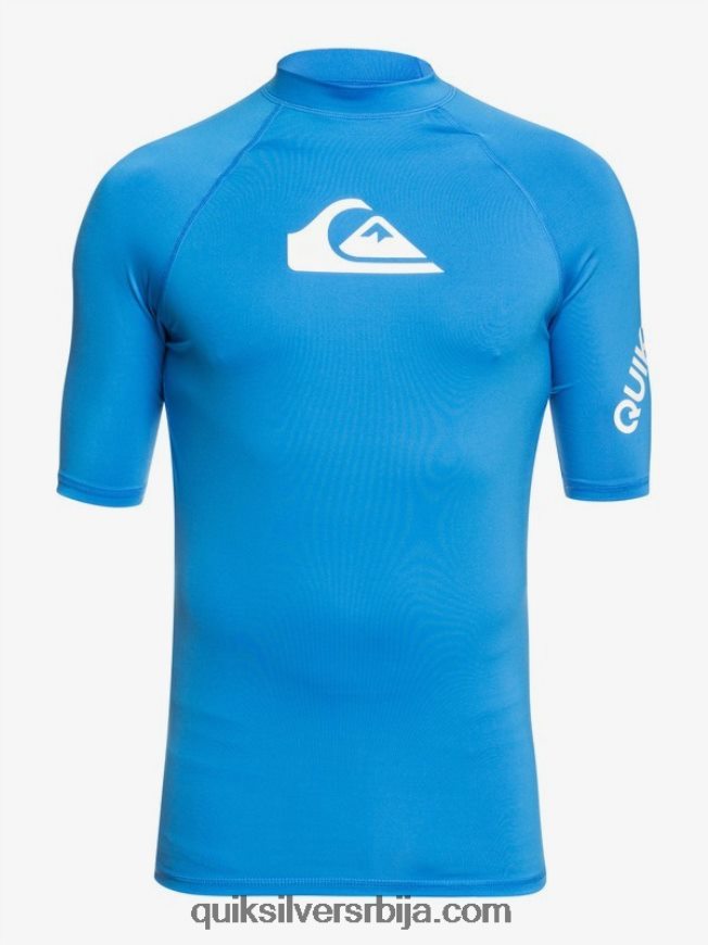 мушкарци Quiksilver Алл тиме схорт слееве упф 50 расхгуард блитхе Z824VN1259