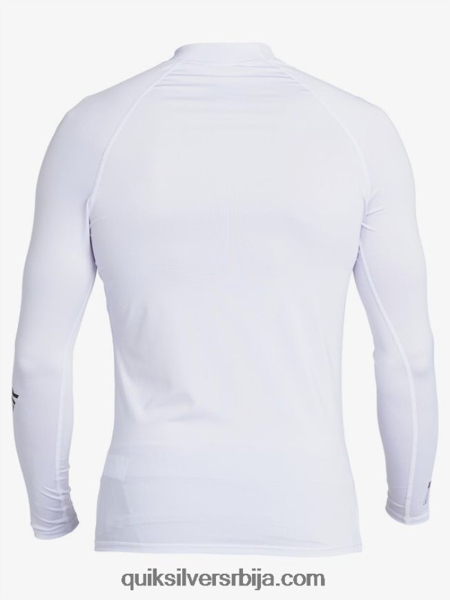 мушкарци Quiksilver Алл тиме лонг слееве упф 50 расхгуард бео Z824VN1429