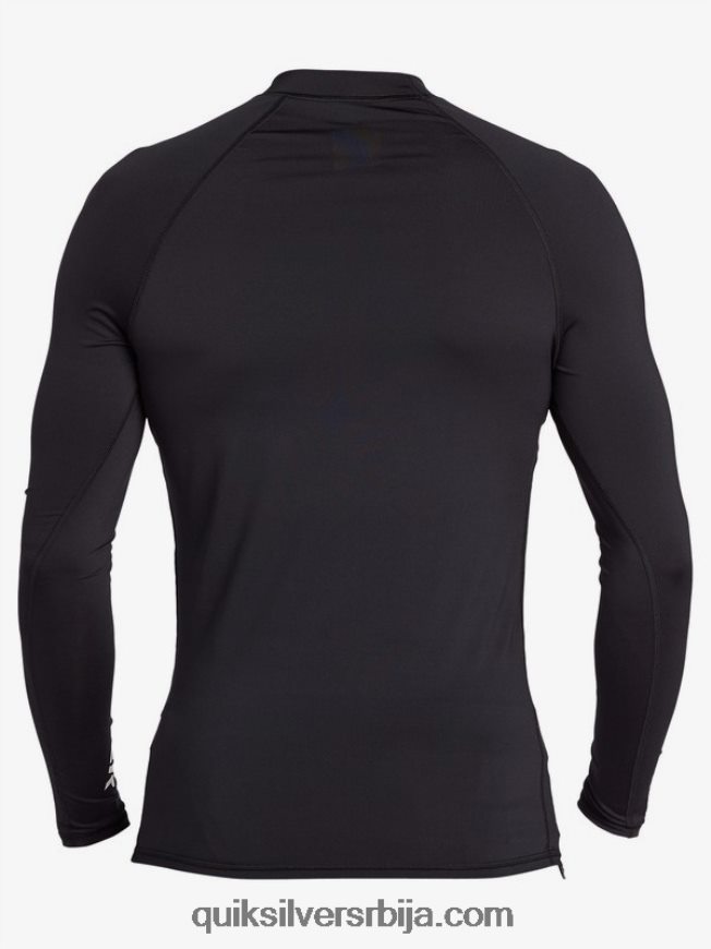 мушкарци Quiksilver Алл тиме лонг слееве упф 50 расхгуард црн Z824VN1430