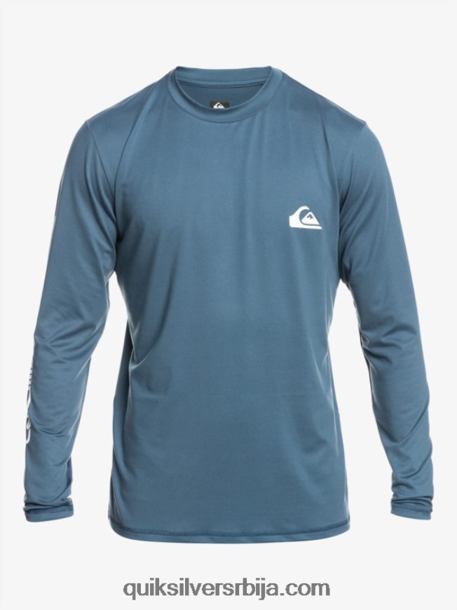 мушкарци Quiksilver омни сессион мајица дугих рукава упф 50 за сурфовање берингово море Z824VN402