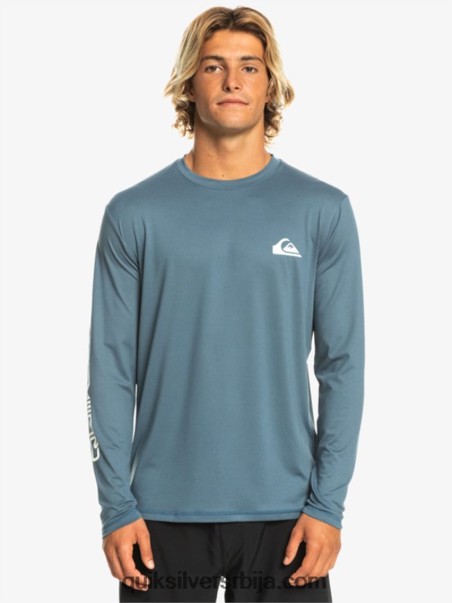 мушкарци Quiksilver омни сессион мајица дугих рукава упф 50 за сурфовање берингово море Z824VN402