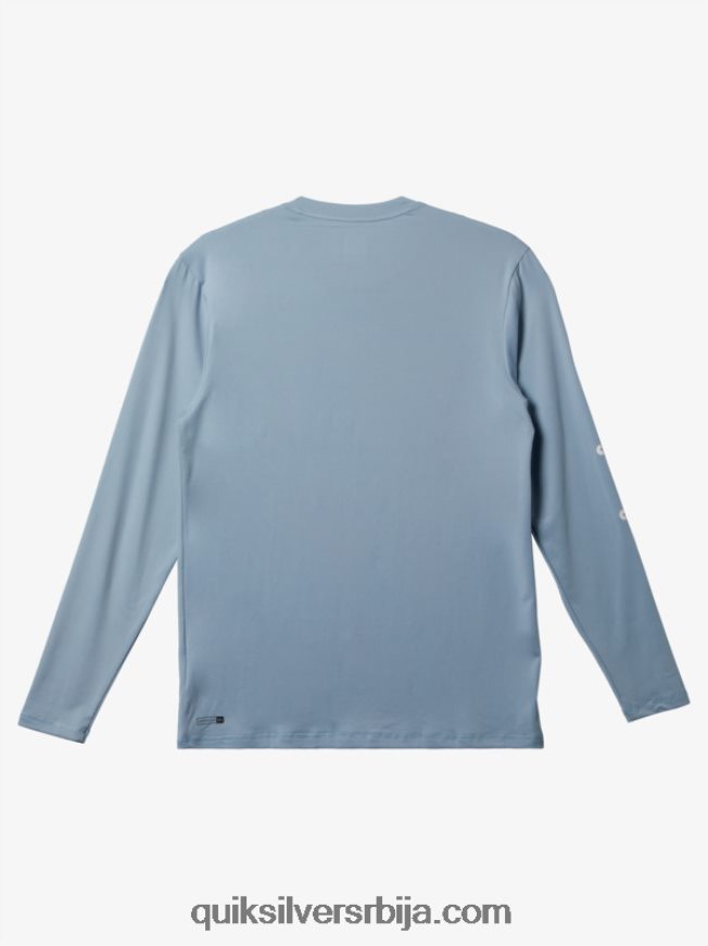 мушкарци Quiksilver омни сессион мајица дугих рукава упф 50 за сурфовање небеско плаветнило Z824VN404