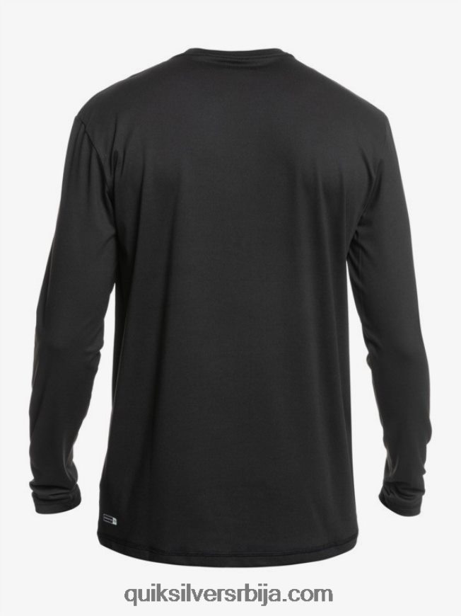 мушкарци Quiksilver омни сессион мајица дугих рукава упф 50 за сурфовање црн Z824VN406