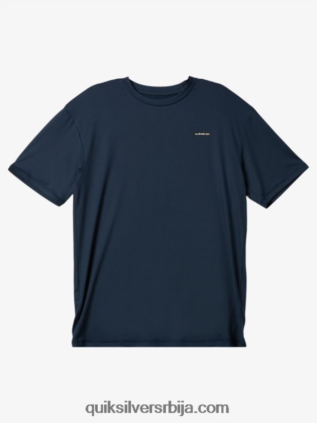 мушкарци Quiksilver омни сессион упф 50 мајица кратких рукава за сурфовање поноћна морнарица Z824VN541