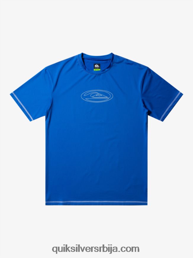 мушкарци Quiksilver сатурн сурф мајица кратких рукава упф 50 сурф турско море Z824VN588