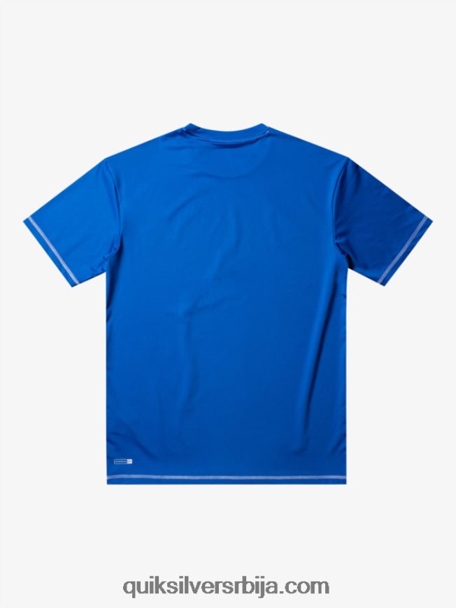 мушкарци Quiksilver сатурн сурф мајица кратких рукава упф 50 сурф турско море Z824VN588