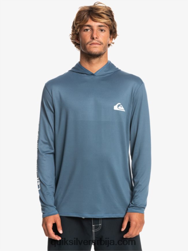 мушкарци Quiksilver омни сессион упф 50 мајица дугих рукава за сурфовање берингово море Z824VN770