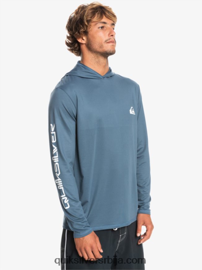 мушкарци Quiksilver омни сессион упф 50 мајица дугих рукава за сурфовање берингово море Z824VN770