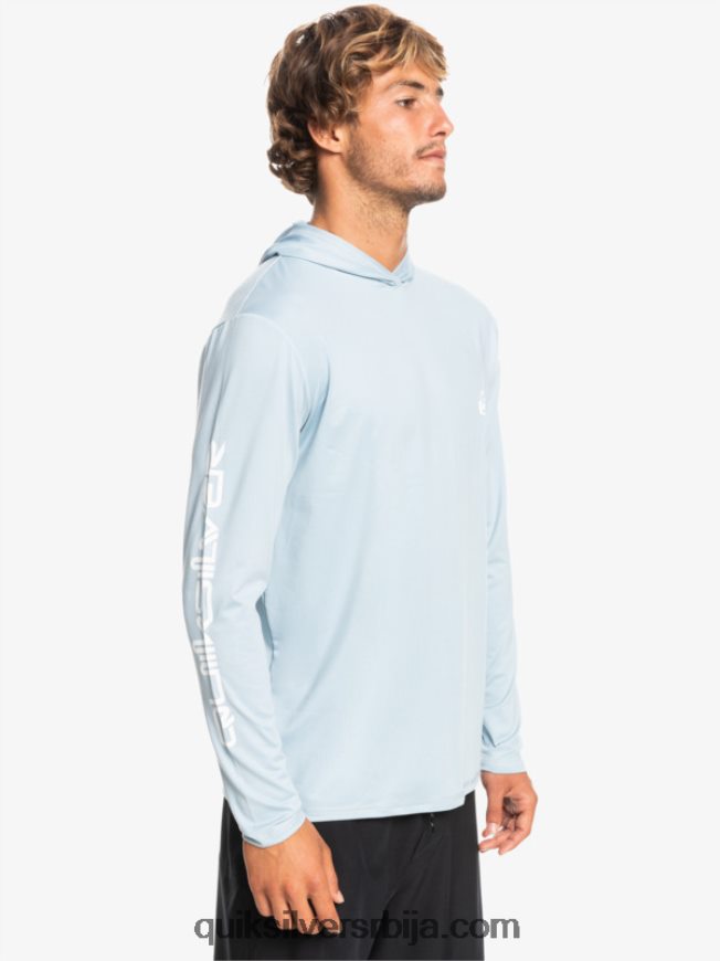 мушкарци Quiksilver омни сессион упф 50 мајица дугих рукава за сурфовање небеско плаветнило Z824VN771