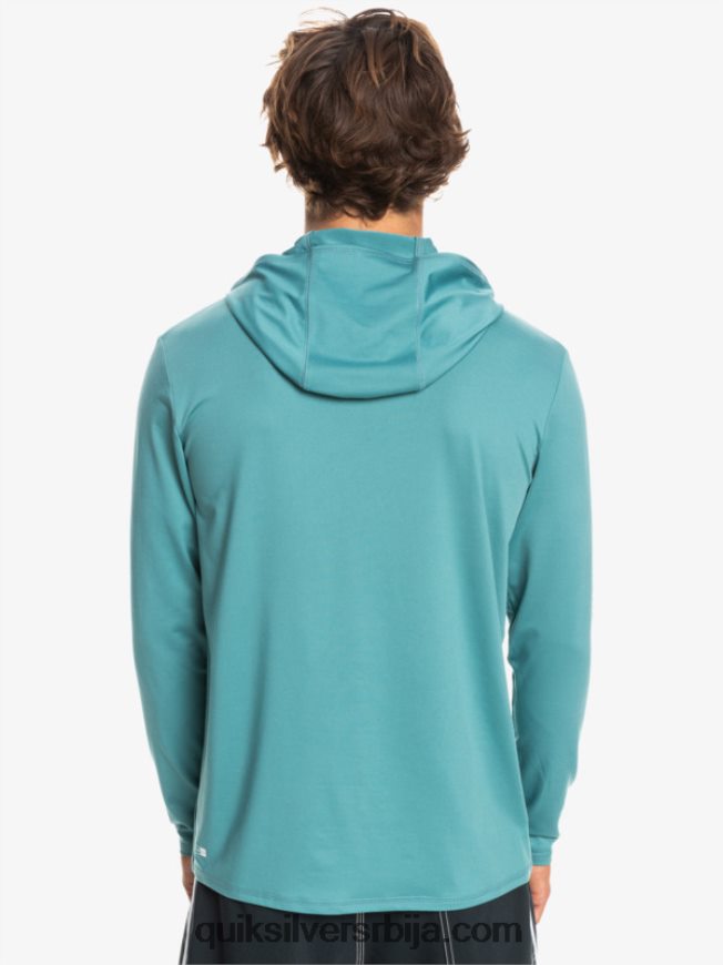 мушкарци Quiksilver омни сессион упф 50 мајица дугих рукава за сурфовање бриттани блуе Z824VN772
