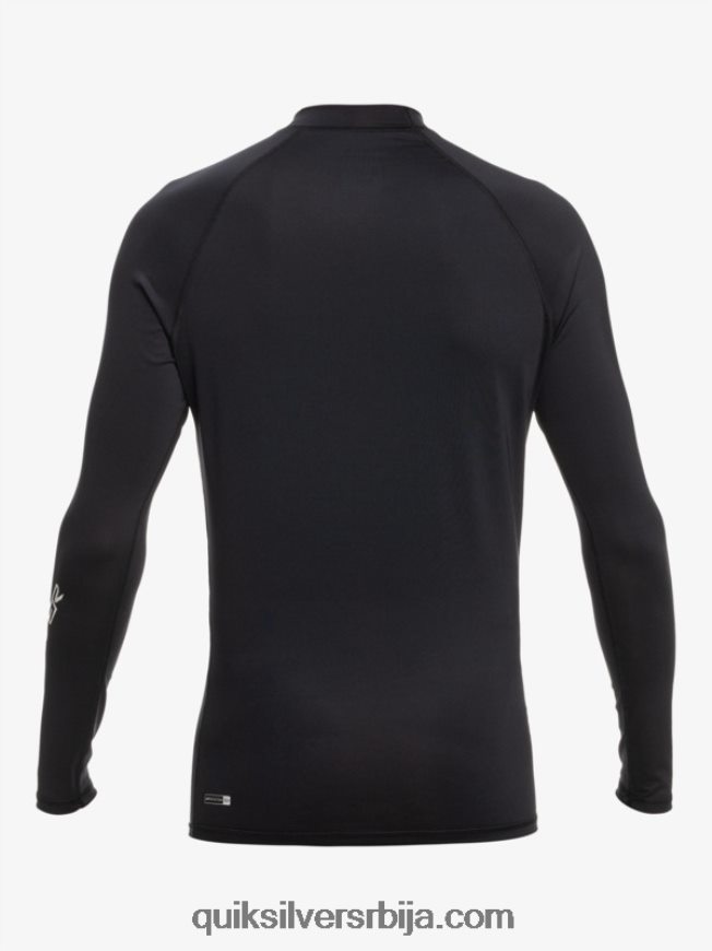 мушкарци Quiksilver Алл тиме лонг слееве упф 50 расхгуард црн Z824VN817